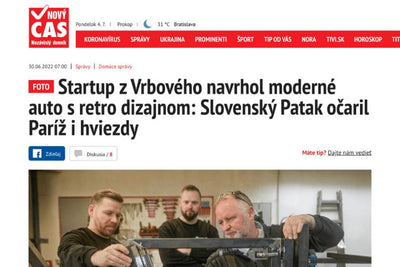 Article in Nový Čas